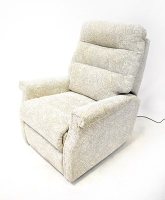 Lot 19 - CELEBRITY; a modern upholstered recliner with...