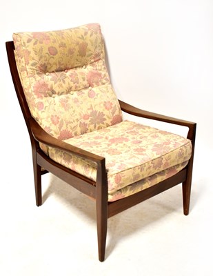 Lot 18 - A 1960s/70s teak armchair, 89 x 63 x 71cm.