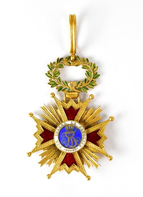 Lot 354 - A Royal Order of Isabella the Catholic Medal,...