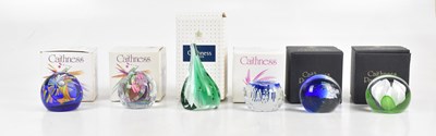 Lot 815 - CAITHNESS; five boxed paperweights, including '...