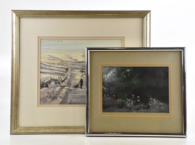 Lot 96 - ROBERT 'BOB' LITTLEFORD (b.1945); watercolour,...