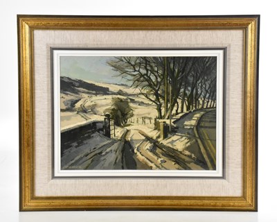 Lot 136 - JOHN MCCOMBS ROI, FRSA (1943-2025); oil on...