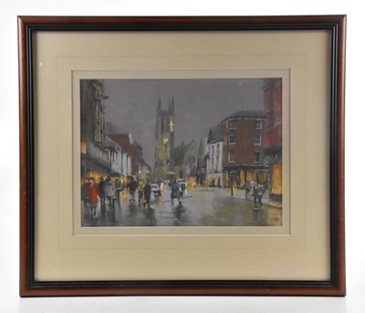 Lot 106 - MARC GRIMSHAW (b.1957); pastel, 'Bolton...
