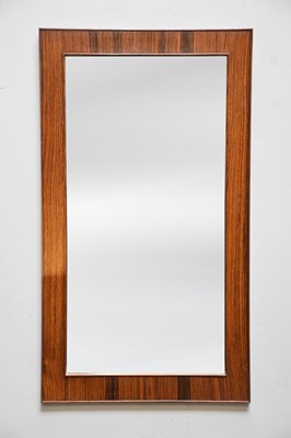 Lot 2312 - A retro circa 1970s rosewood rectangular wall...