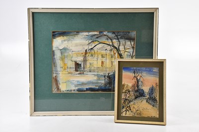 Lot 541 - VERA SKINNER; watercolour, 'Lloyd Square,...