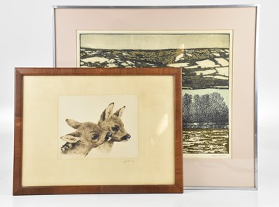Lot 505 - PHIL GREENWOOD (born 1943); pencil signed...
