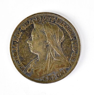 Lot 595 - A Victorian crown, 1898.