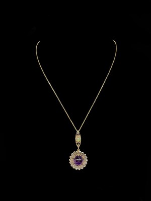 Lot 1122 - A 14ct yellow gold and silver gilt diamond,...