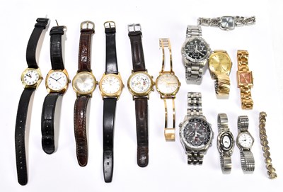 Lot 1317 - A collection of thirteen modern watches