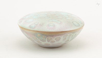 Lot 144 - DAVID JAMES WHITE (1934-2011); a porcelain box...