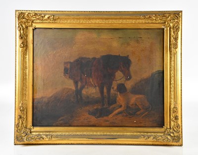 Lot 408 - UNATTRIBUTED; a 19th century print, a horse...