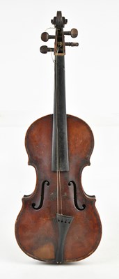 Lot 1083 - A small German viola, bearing label from David...