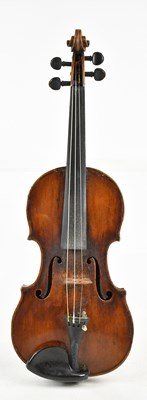 Lot 1092 - A full size German violin, Guarnerius copy,...