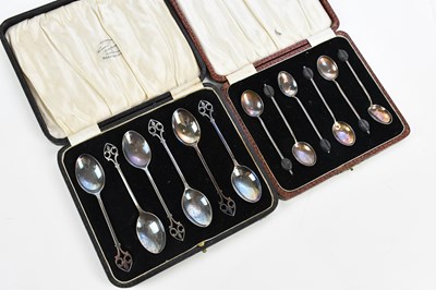 Lot 1159 - DOCKER & BURN; a cased set of six George V...