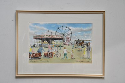 Lot 517 - ERNEST W RYECROFT (1926-2010); watercolour,...