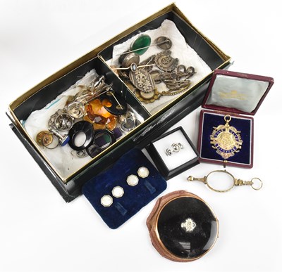 Lot 443 - A collection of Victorian and later costume...