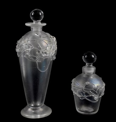 Lot 788 - SANDERS & WALLIS; two iridescent art glass...