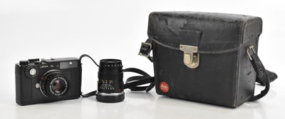 Lot 1576 - LEICA; a model CL camera, no. 1300934, fitted...
