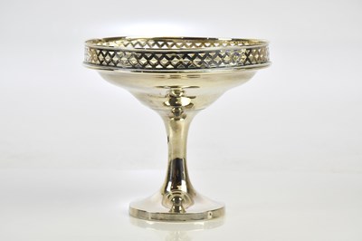 Lot 1254 - LEVI & SALAMAN; a George V hallmarked silver...