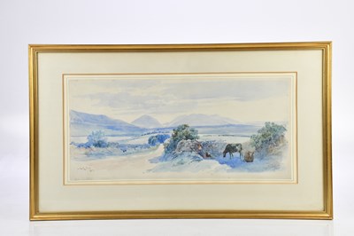 Lot 1948 - CHARLES ROWBOTHAM; watercolour, rural...