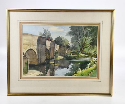 Lot 1937 - SPENCER FORD; watercolour, 'Leintwardine...