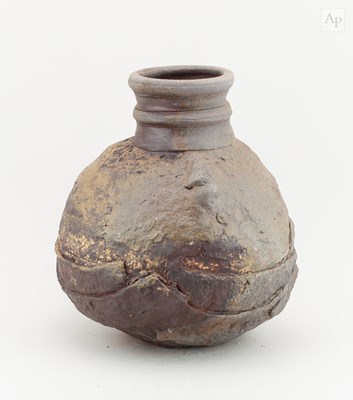 Lot 62 - CHARLES BOUND (born 1939); a lugged globular...