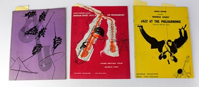 Lot 521 - JAZZ; three programmes comprising 'The...