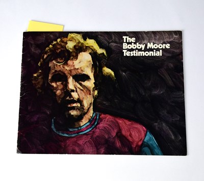 Lot 674 - BOBBY MOORE; a copy of 'The Bobby Moore...
