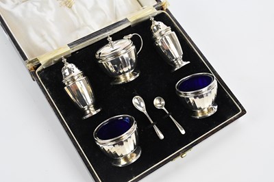 Lot 1277 - WILLIAM NEALE LTD; a George V hallmarked...