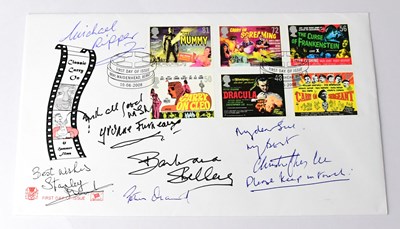 Lot 789 - BRITISH FILMS; a first day cover bearing the...