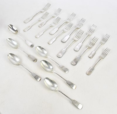 Lot 1105 - ELKINGTON & CO; a part canteen of George V...