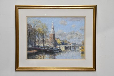 Lot 523 - ROBERT 'BOB' RICHARDSON (born 1938); pastel,...