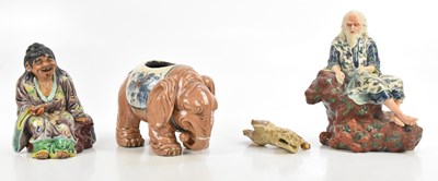 Lot 565 - A Japanese Edo/Meiji period Satsuma model of...
