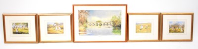 Lot 716 - A collection of prints to include eight...