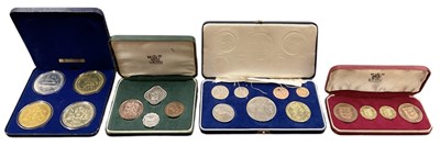 Lot 1476 - ROYAL MINT; a cased four-coin Bailiwick of...