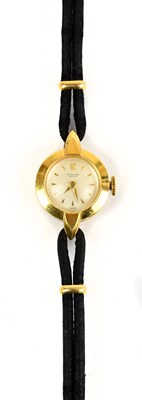 Lot 1678 - INTERNATIONAL WATCH COMPANY; a lady's 18ct...