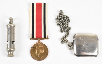 Lot 2461 - A WWII Special Constabulary Medal awarded to...