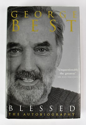 Lot 747 - GEORGE BEST; a copy of 'Blessed The...