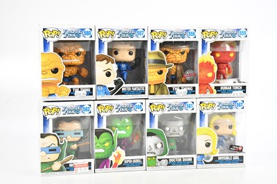Lot 867 - Eight boxed Fantastic Four Funko Pop figures,...
