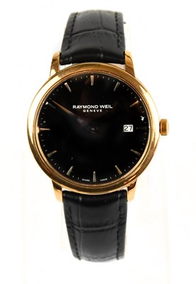 Lot 1672 - RAYMOND WEIL; a gentleman's Toccata wristwatch,...