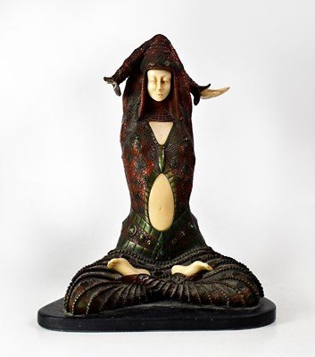 Lot 285 - AFTER DEMETRE CHIPARUS; a reproduction figure '...
