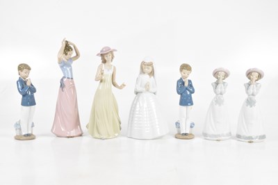 Lot 629 - NAO; a collection of seven figures including...