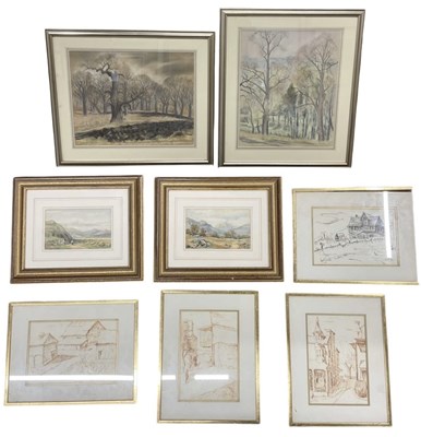 Lot 277 - PHILIP MENINSKY (1919-2007); two pastel...