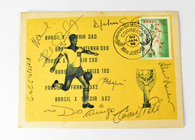 Lot 668 - PELE; a first day cover 20th January 1959,...