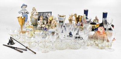 Lot 674 - A collection of decorative ceramics and glass...