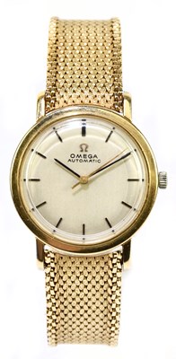 Lot 1639 - OMEGA; a lady’s 18ct gold wristwatch with 18ct...