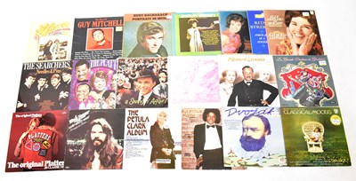 Lot 584 - A quantity of mixed genre vinyl LP records to...
