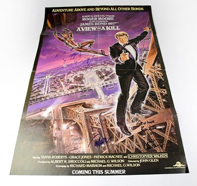 Lot 806 - JAMES BOND 007; 'A View to a Kill' poster...