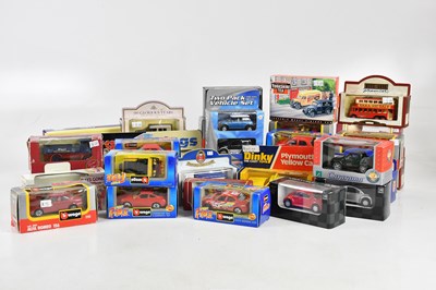 Lot 850 - A collection of boxed diecast vehicles, from...