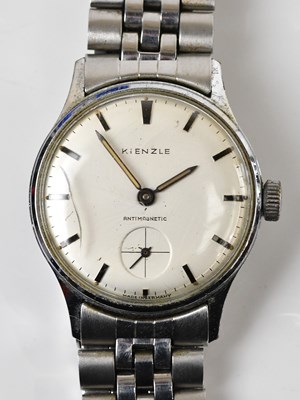 Lot 620 - KIENZLE; a gentleman's anti-magnetic stainless...